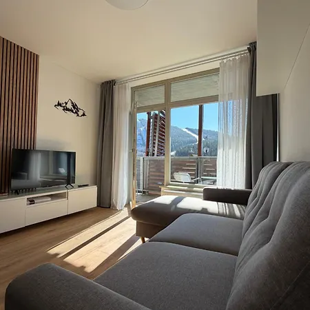 Lägenhet Brand New Family In Center With Garage & Mountain View Harrachov